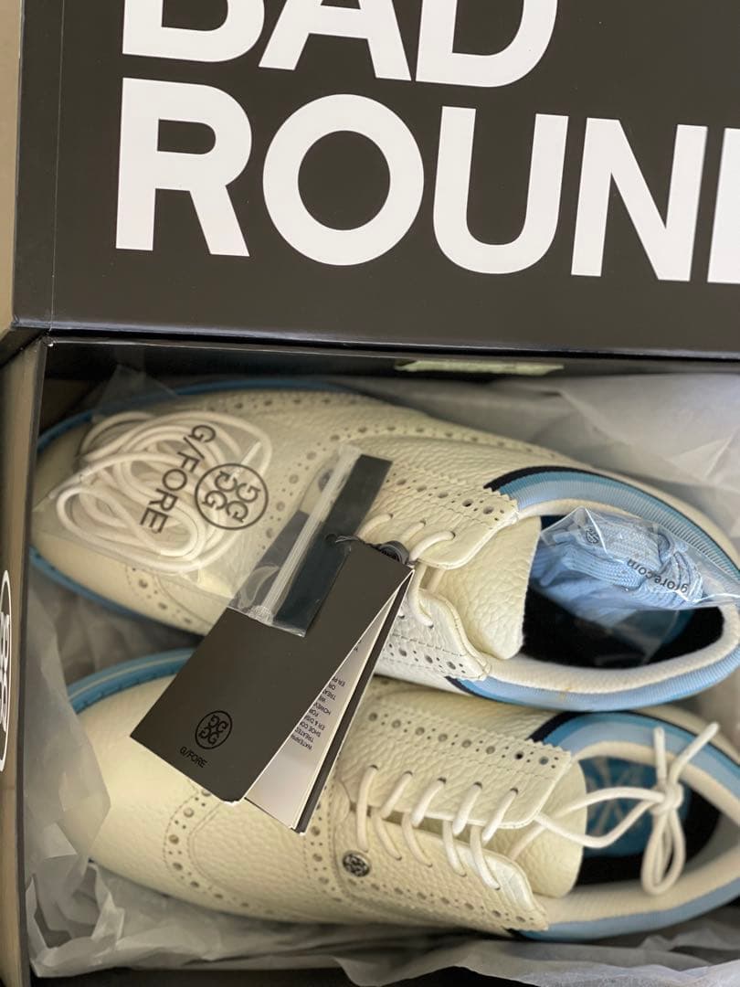 G/FORE ゴルフシューズ ホワイト/ブルー