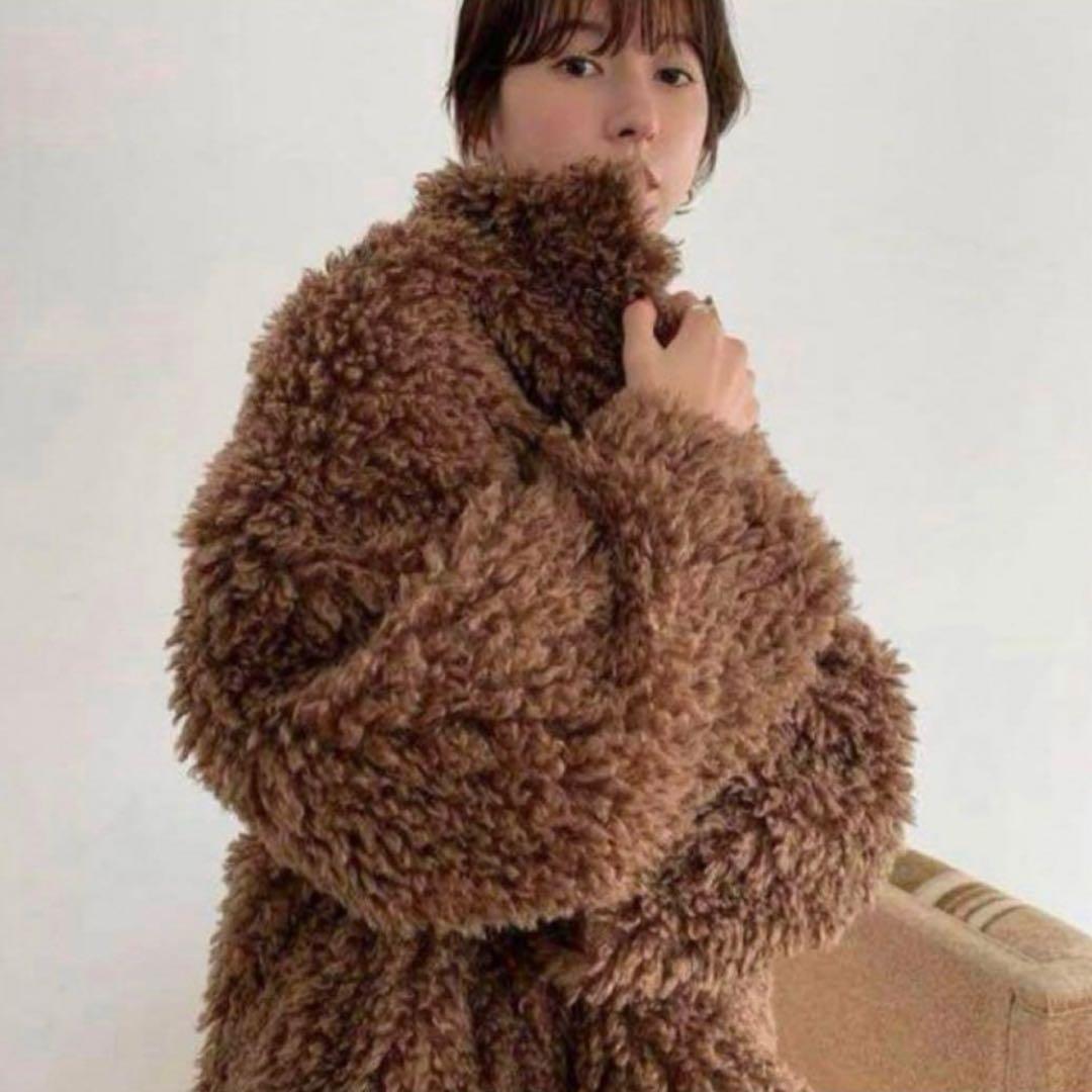 CLANE リバーシブル ファーブルゾン