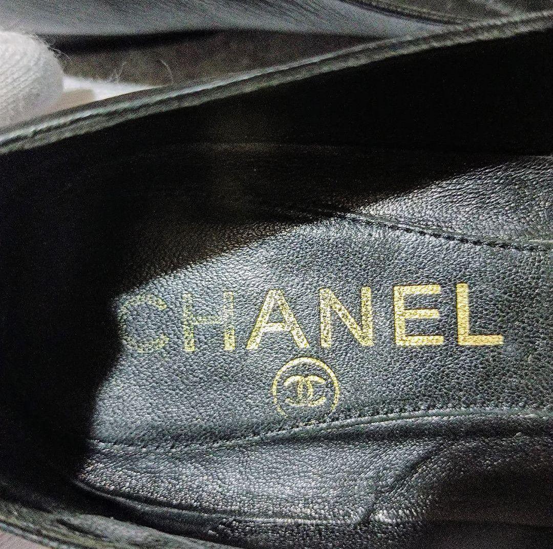 定価約20万! CHANEL シャネル バレエシューズ パンプス カーフスキン☘