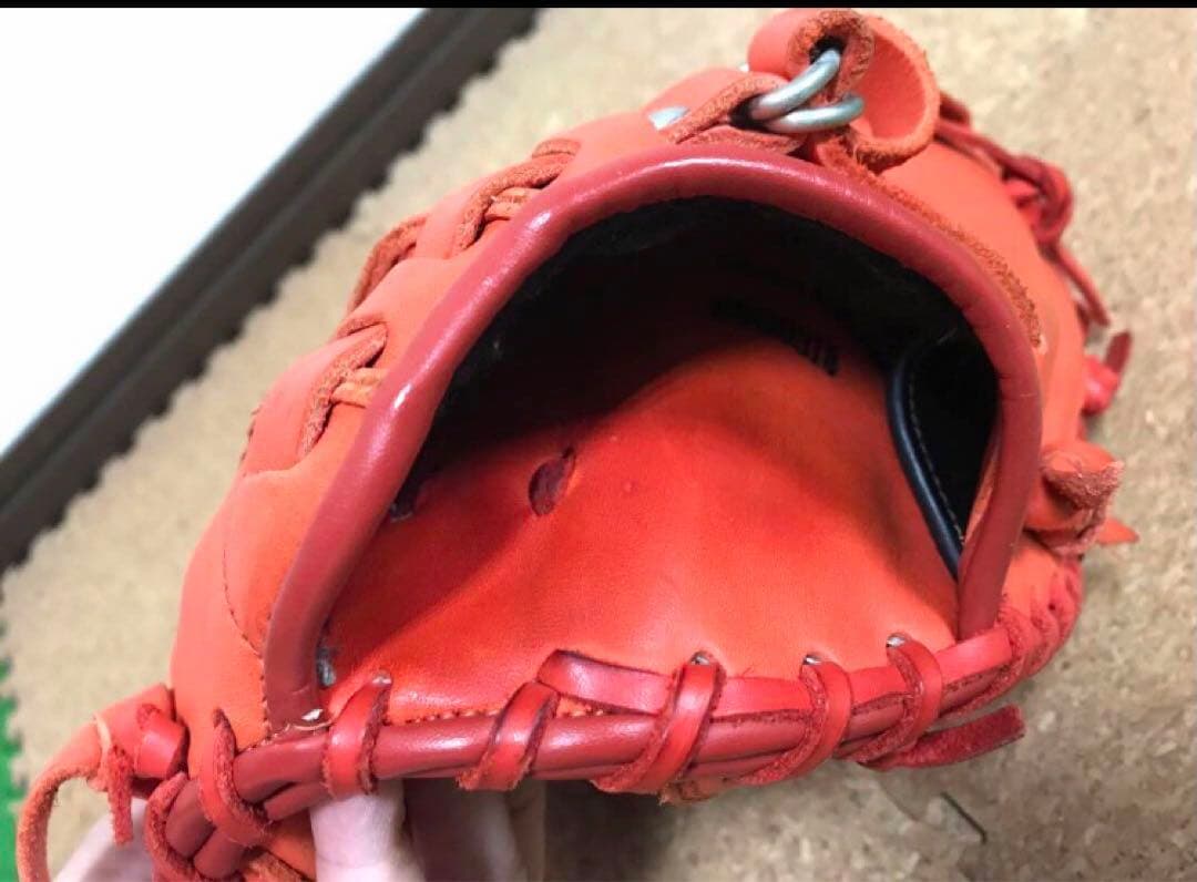 asics 軟式キャッチャーミット　美品‼️