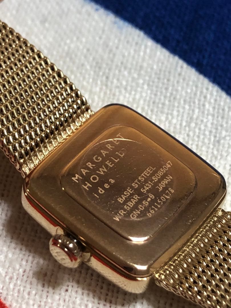 マーガレットハウエル　美品！レディース時計　電池交換済
