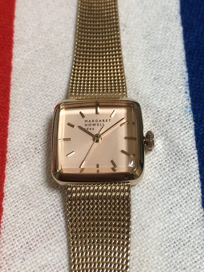 マーガレットハウエル　美品！レディース時計　電池交換済