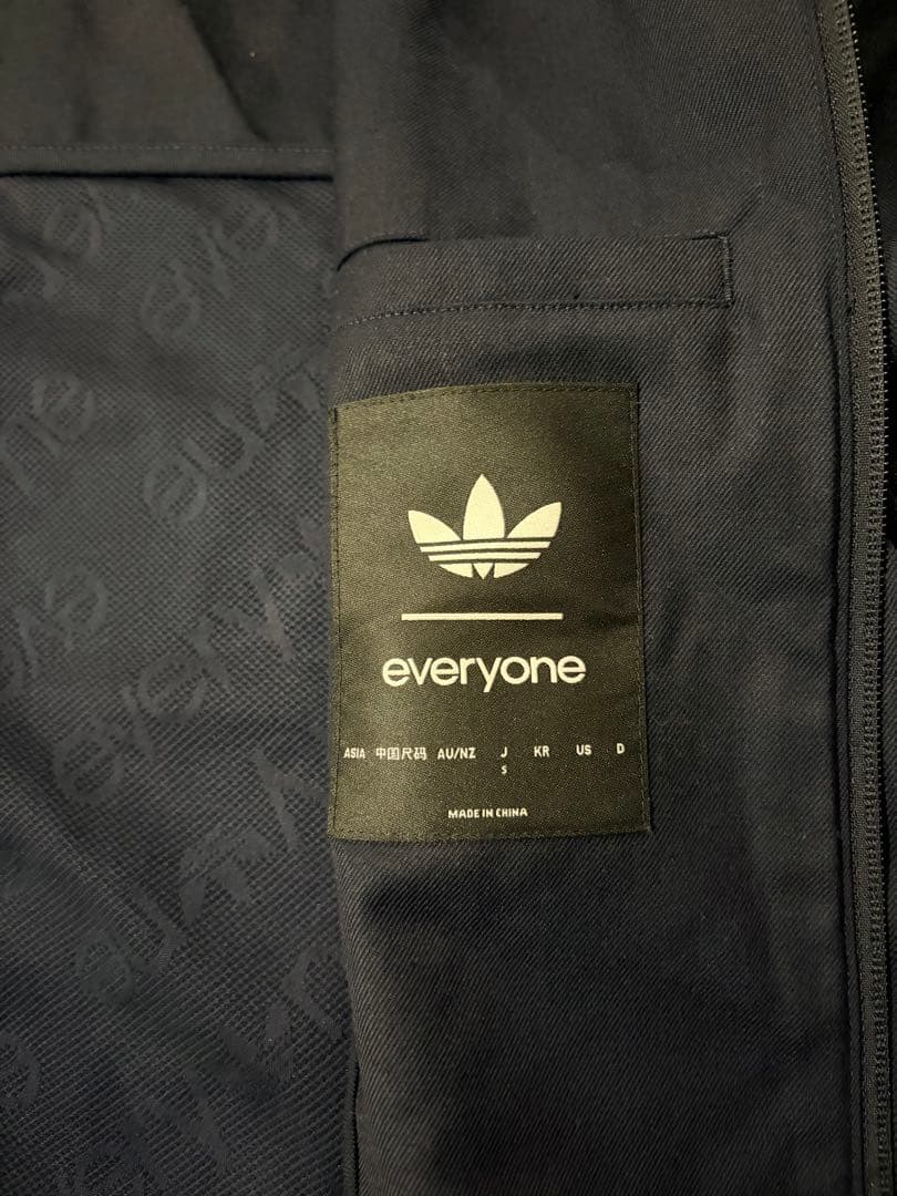 週末限定価格everyone×addidas TRACK TOP ネイビーS