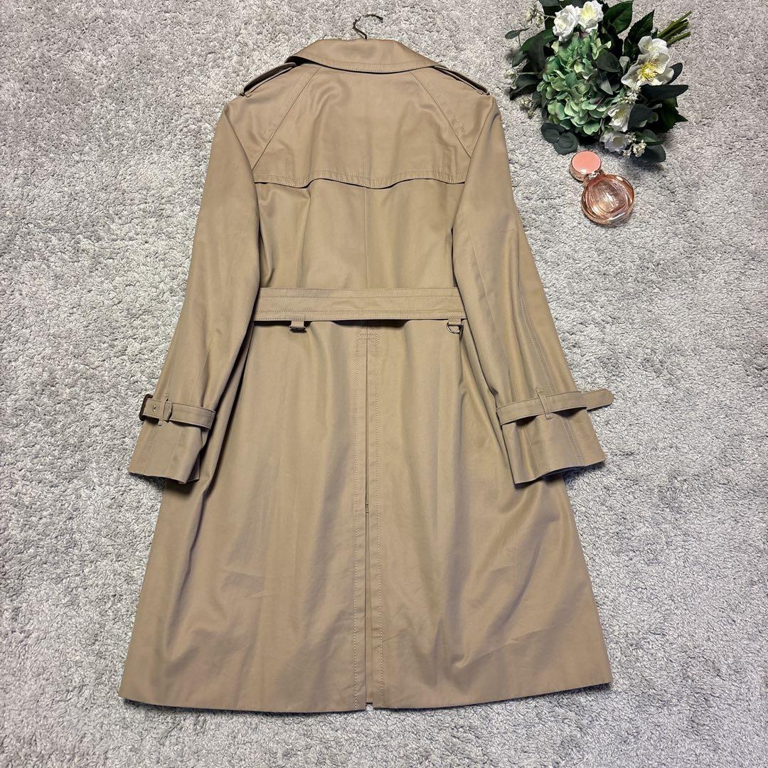 美品 アクアスキュータム　大きいサイズ トレンチコート　ライナー付 13 XL