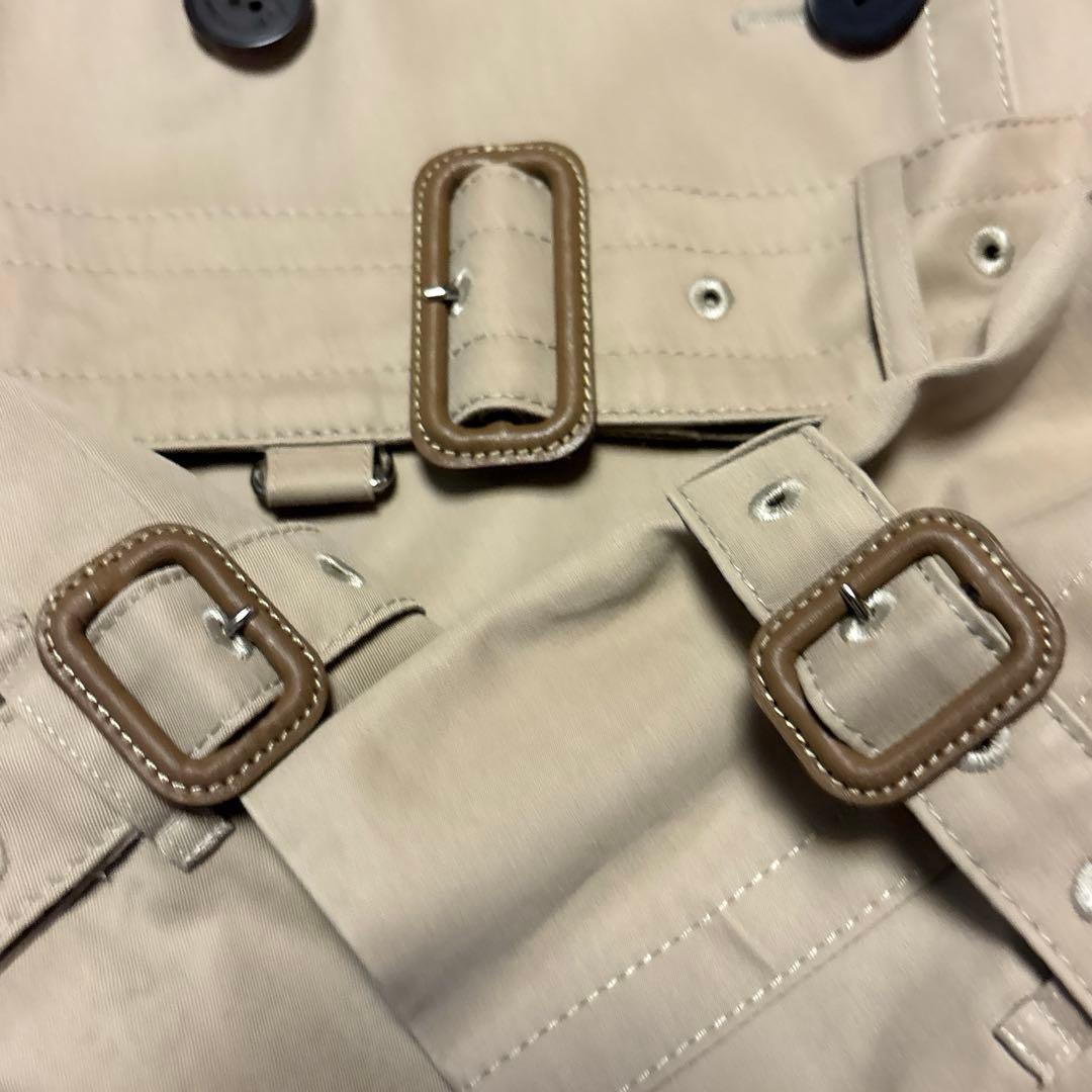 美品 アクアスキュータム　大きいサイズ トレンチコート　ライナー付 13 XL