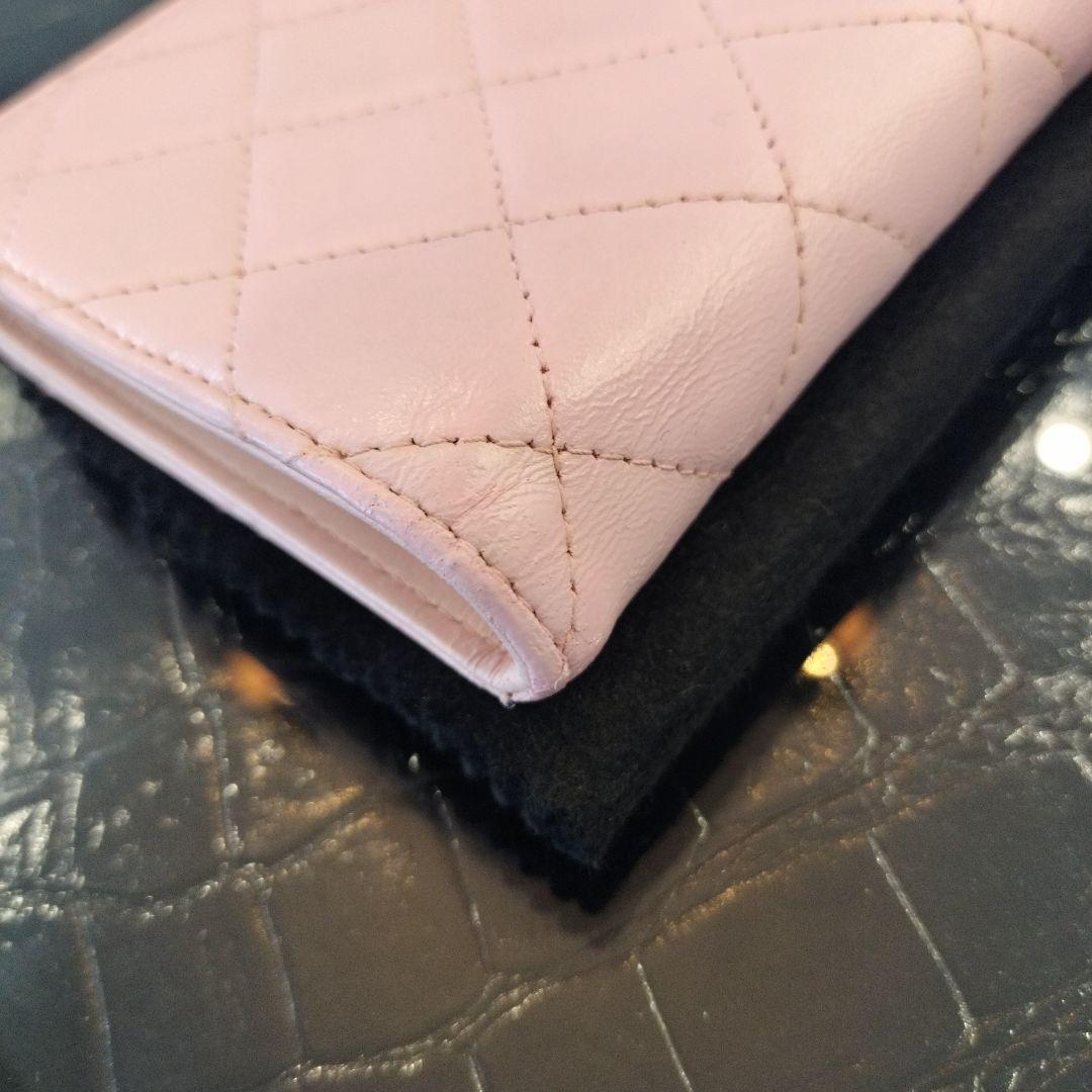 CHANEL マトラッセ 長財布 ピンク