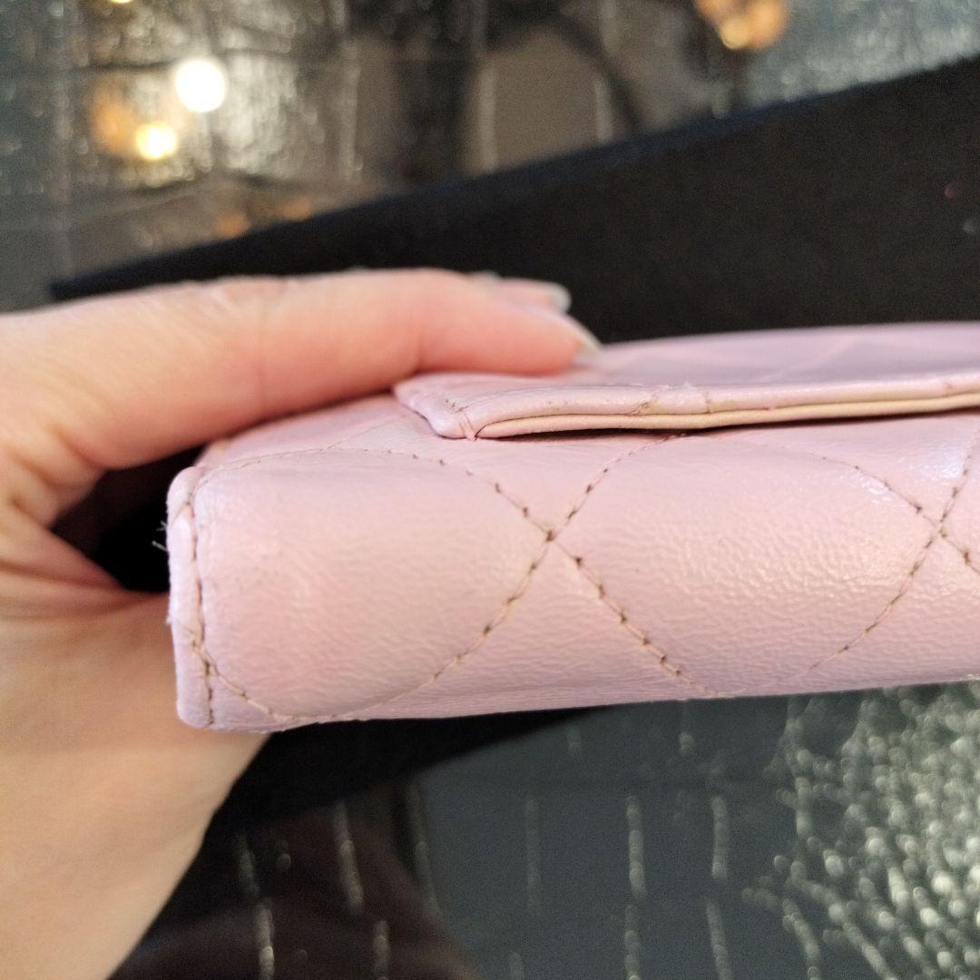 CHANEL マトラッセ 長財布 ピンク