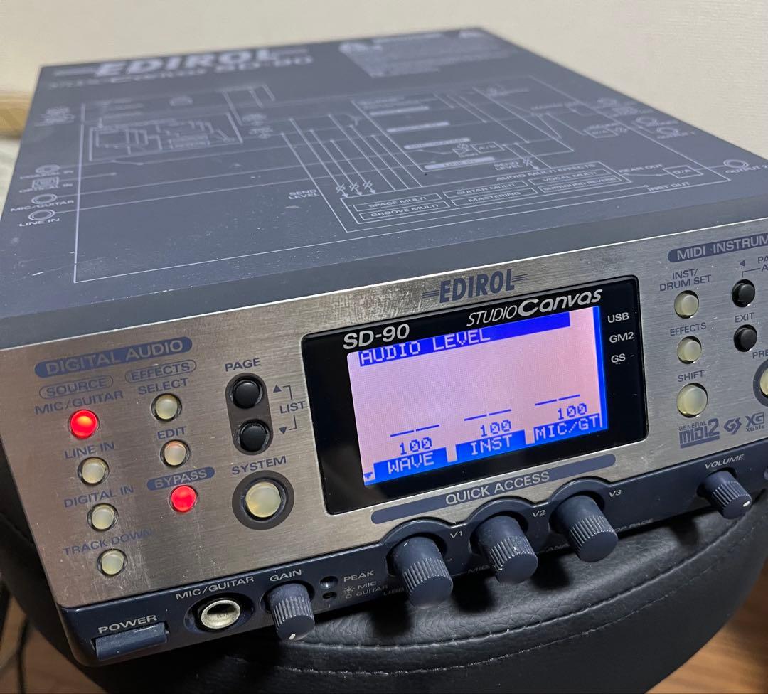 DTM・DAW Roland SD-90