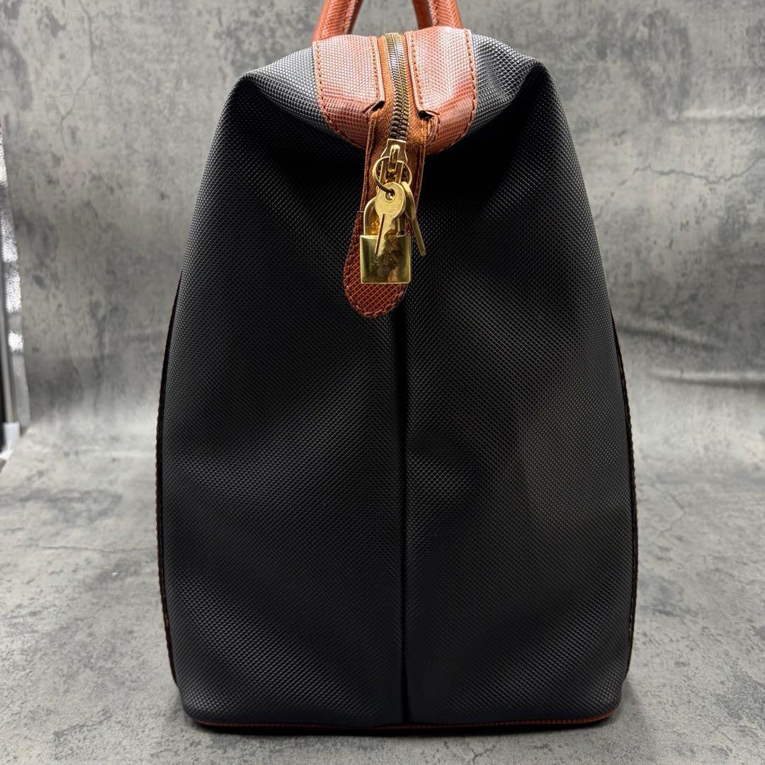 極美品 ボッテガヴェネタ マルコポーロ ゴルフバッグ ボストンバッグ メンズ 黒