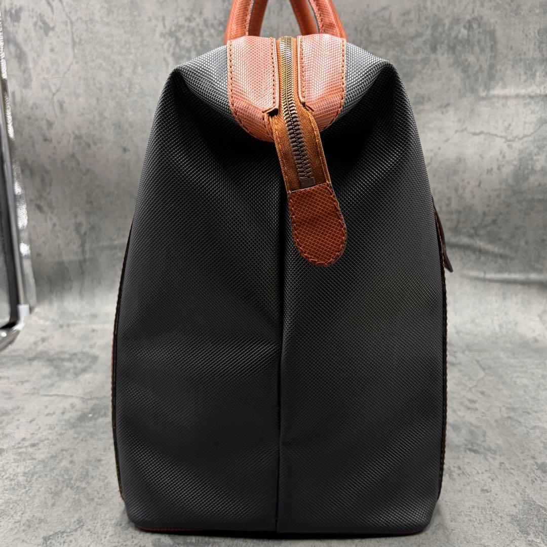 極美品 ボッテガヴェネタ マルコポーロ ゴルフバッグ ボストンバッグ メンズ 黒