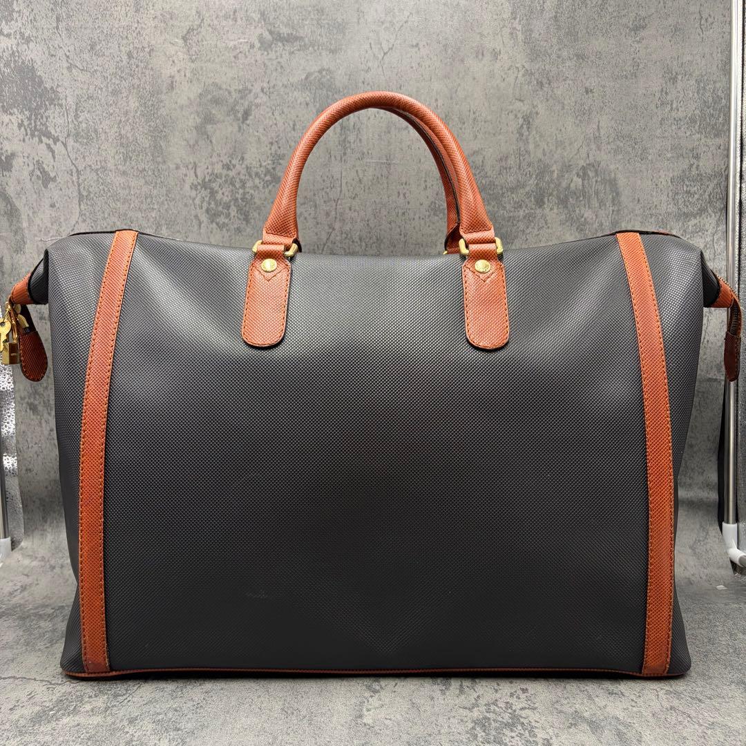 極美品 ボッテガヴェネタ マルコポーロ ゴルフバッグ ボストンバッグ メンズ 黒