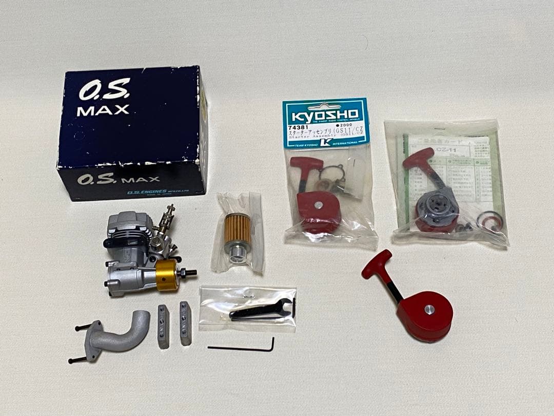 O.S. MAX CZ-R 10クラスラジコン用エンジン　スタータアッセンブリ