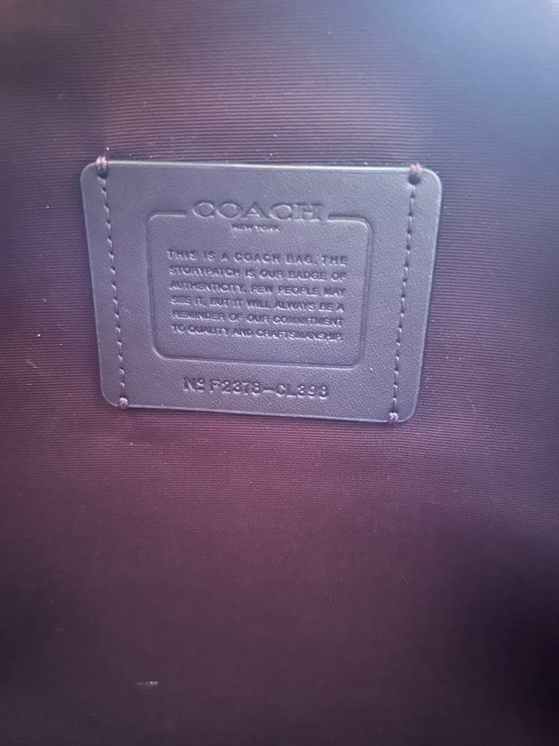 【美品 】コーチ　ニーナ　トートバッグ