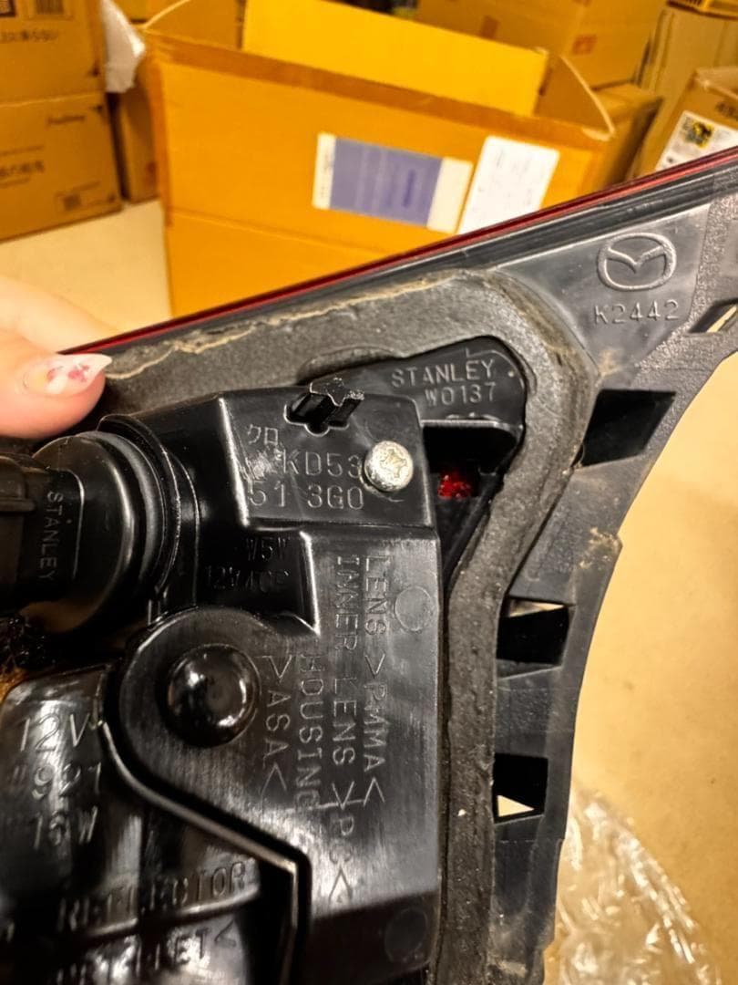 CX-5 KE系 前期 純正テールランプ 左右セット