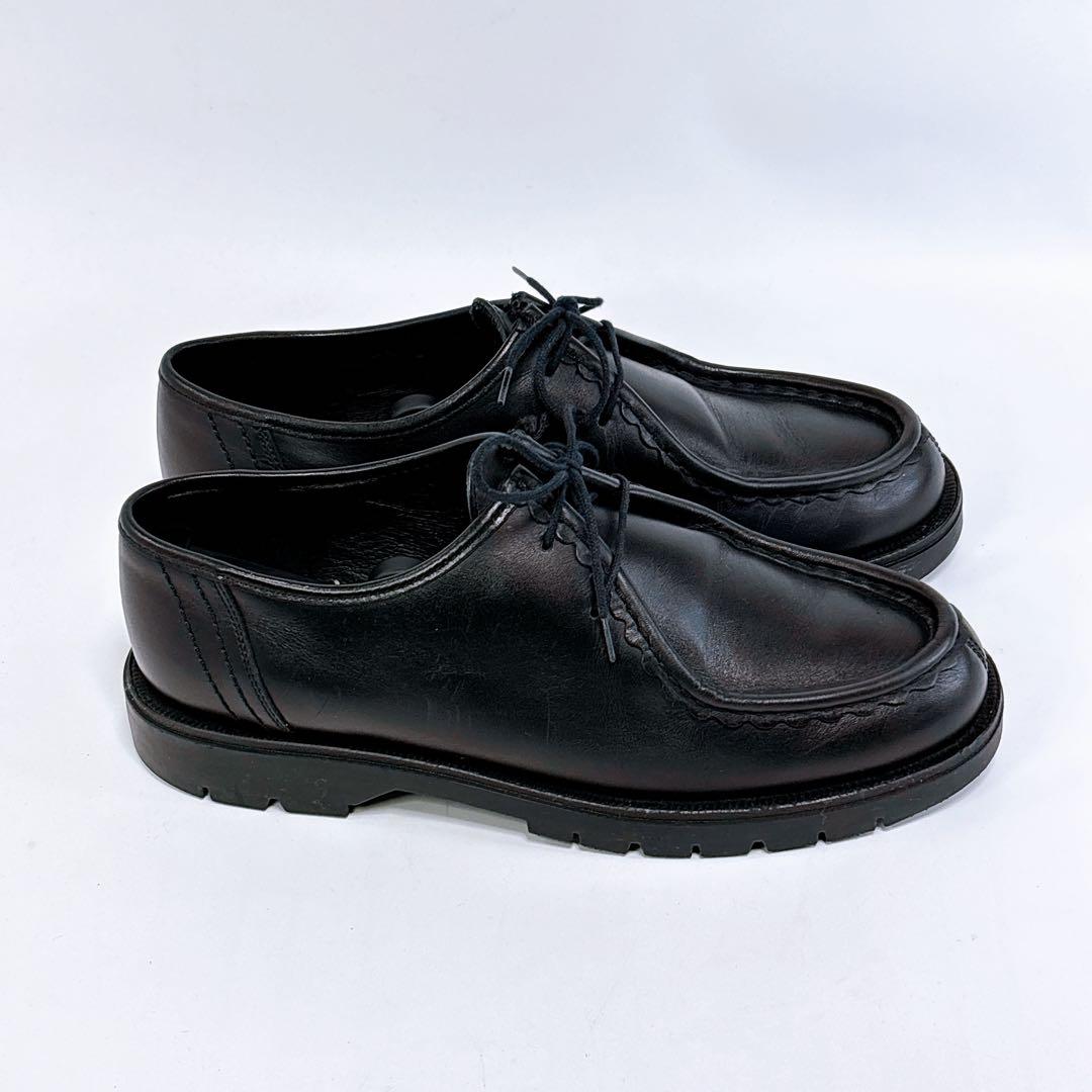 【美品】KLEMAN PADROR チロリアンシューズ 43 黒 レザー
