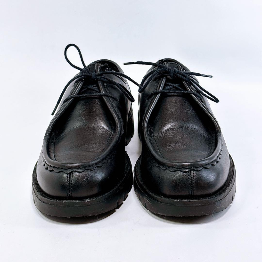 【美品】KLEMAN PADROR チロリアンシューズ 43 黒 レザー