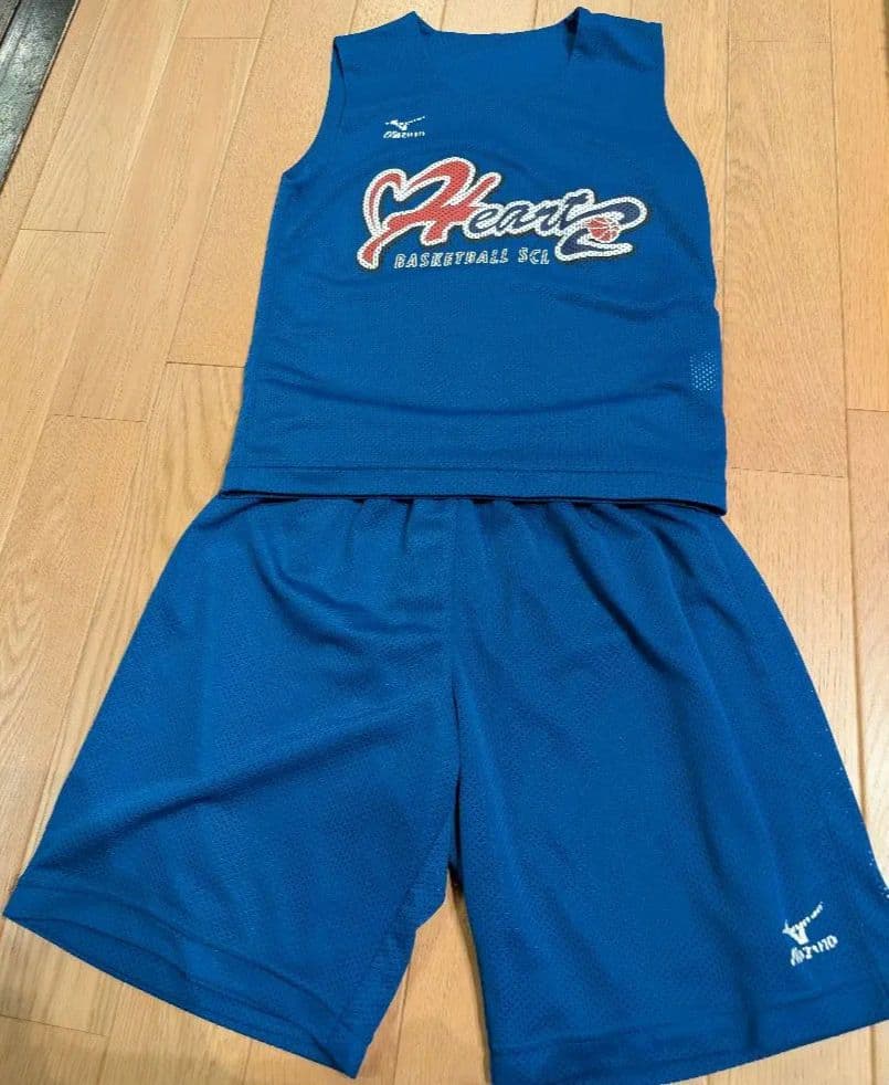 ハーツ　バスケ　ユニフォーム 130