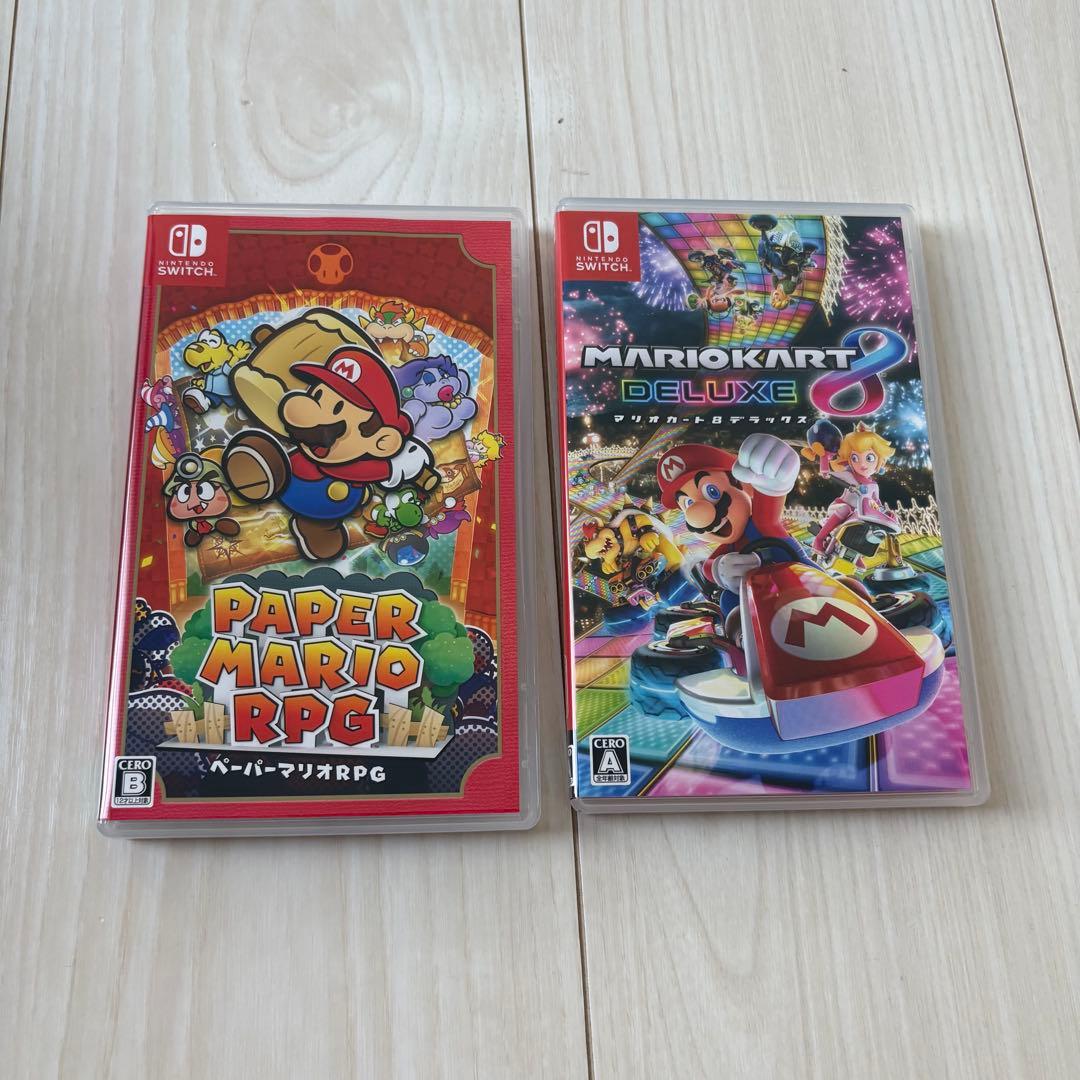 Nintendo SWITCH 本体ネオンブルー・ネオンレッド ソフト2本セット