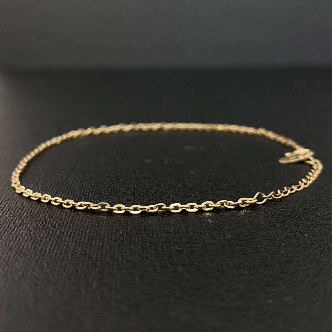 AVALANCHE K10 ゴールド チャーム チェーン アンクレット