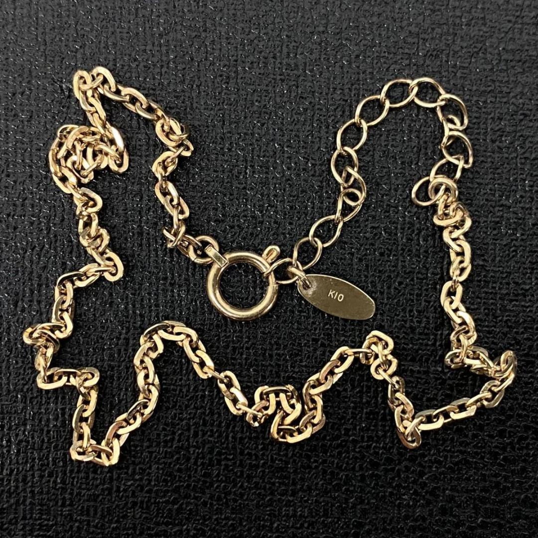 AVALANCHE K10 ゴールド チャーム チェーン アンクレット