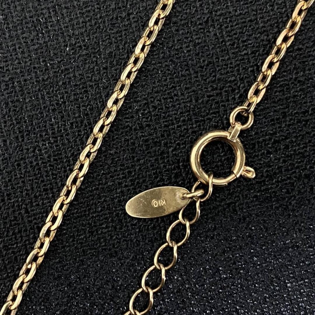 AVALANCHE K10 ゴールド チャーム チェーン アンクレット