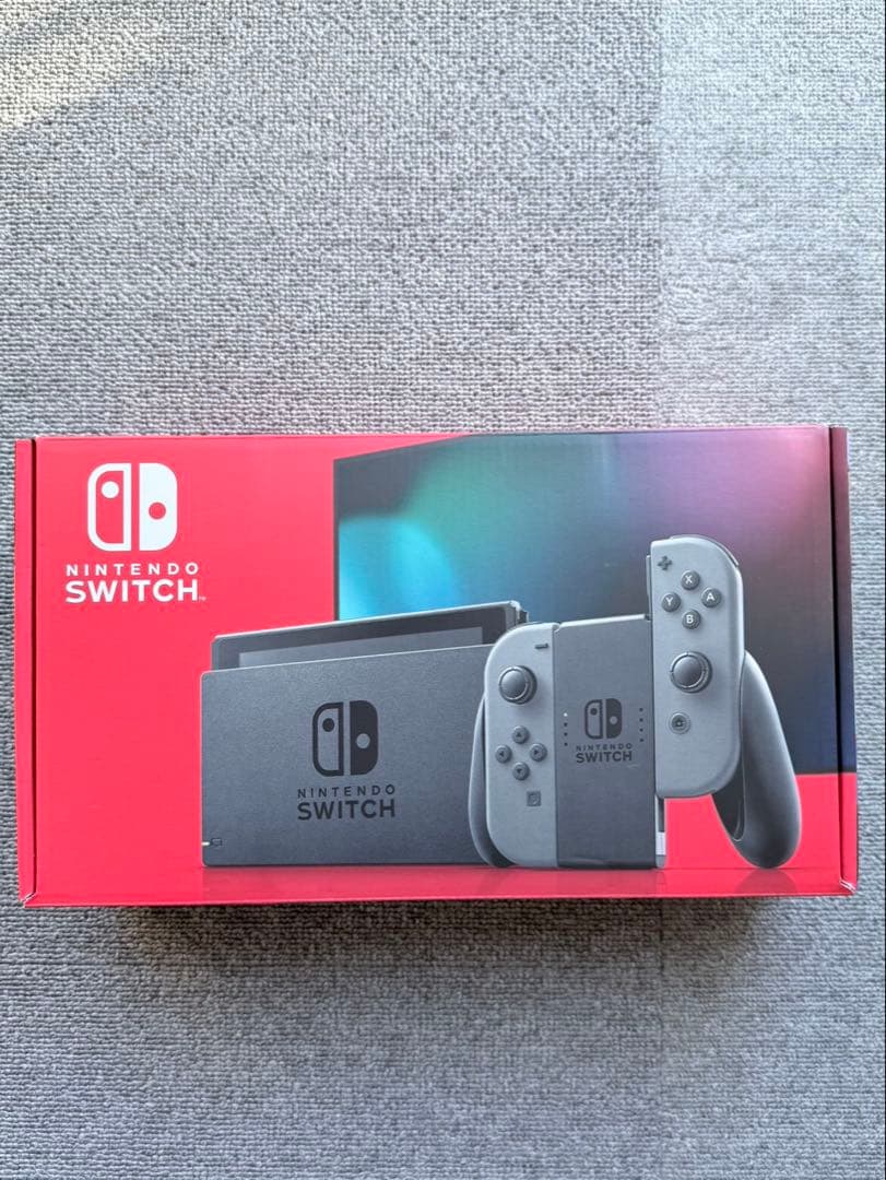 Nintendo Switch 本体 グレー　※動作確認済み
