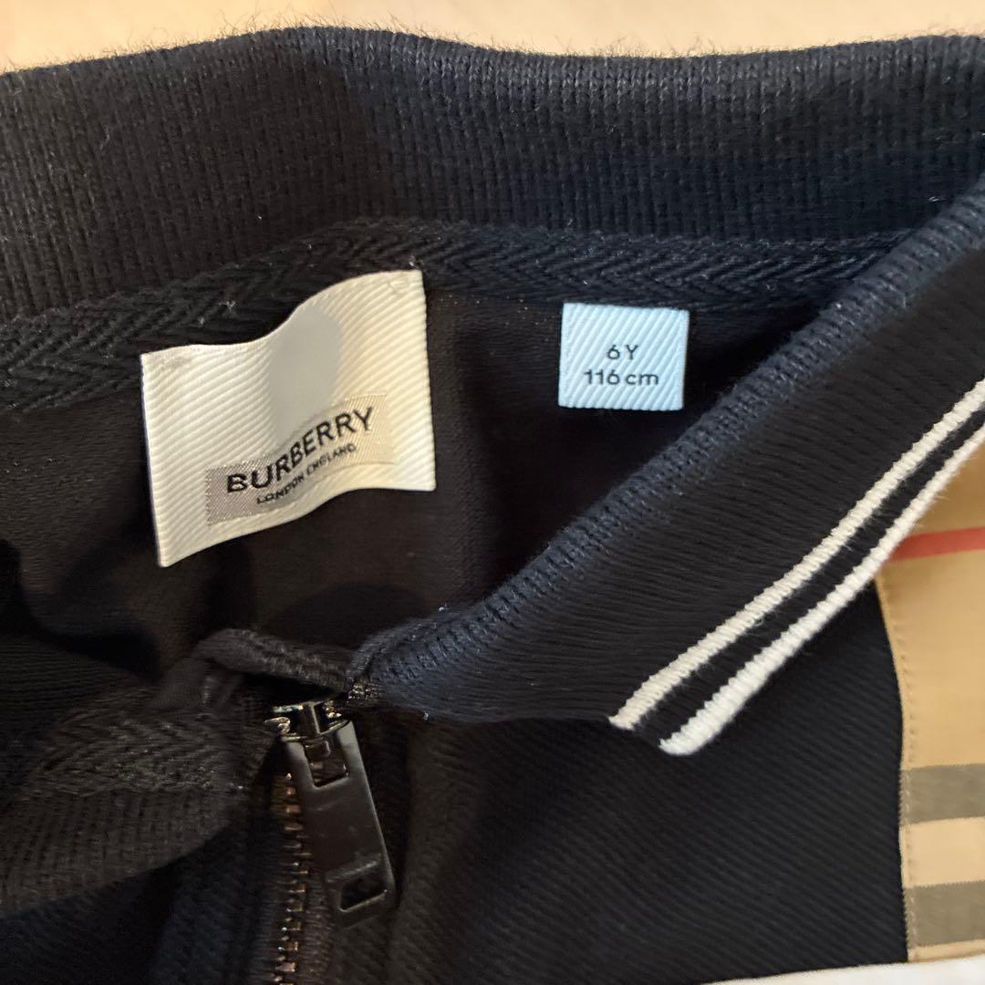 BURBERRY ポロドレス 6Y ブラック