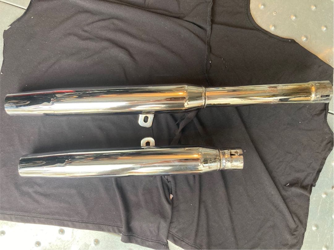 ハーレー　ソフテイル　サイレンサー　スリップオン　マフラー　cycleshack