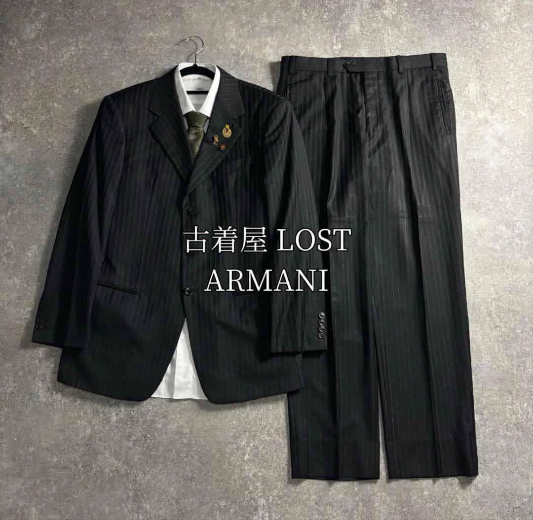 ARMANI【vintage】セットアップストライプ 成人式