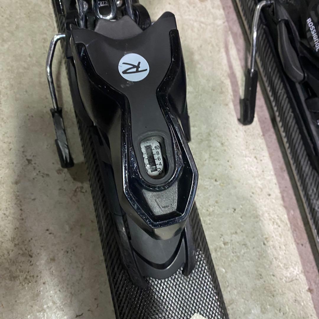 ロシニョール　パシュート100 163cm スキー板　ビンディング　ストック付