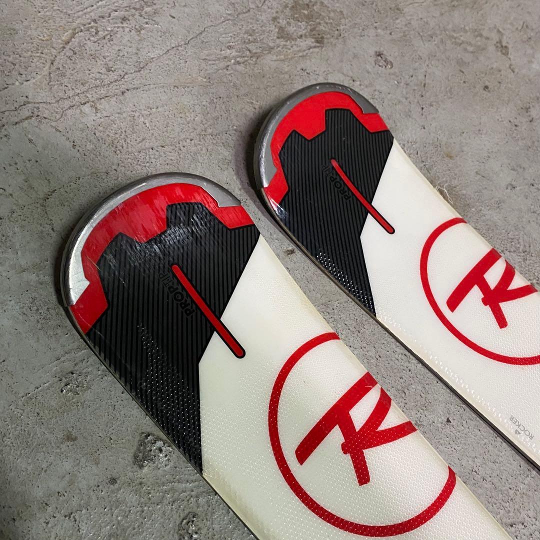 ロシニョール　パシュート100 163cm スキー板　ビンディング　ストック付