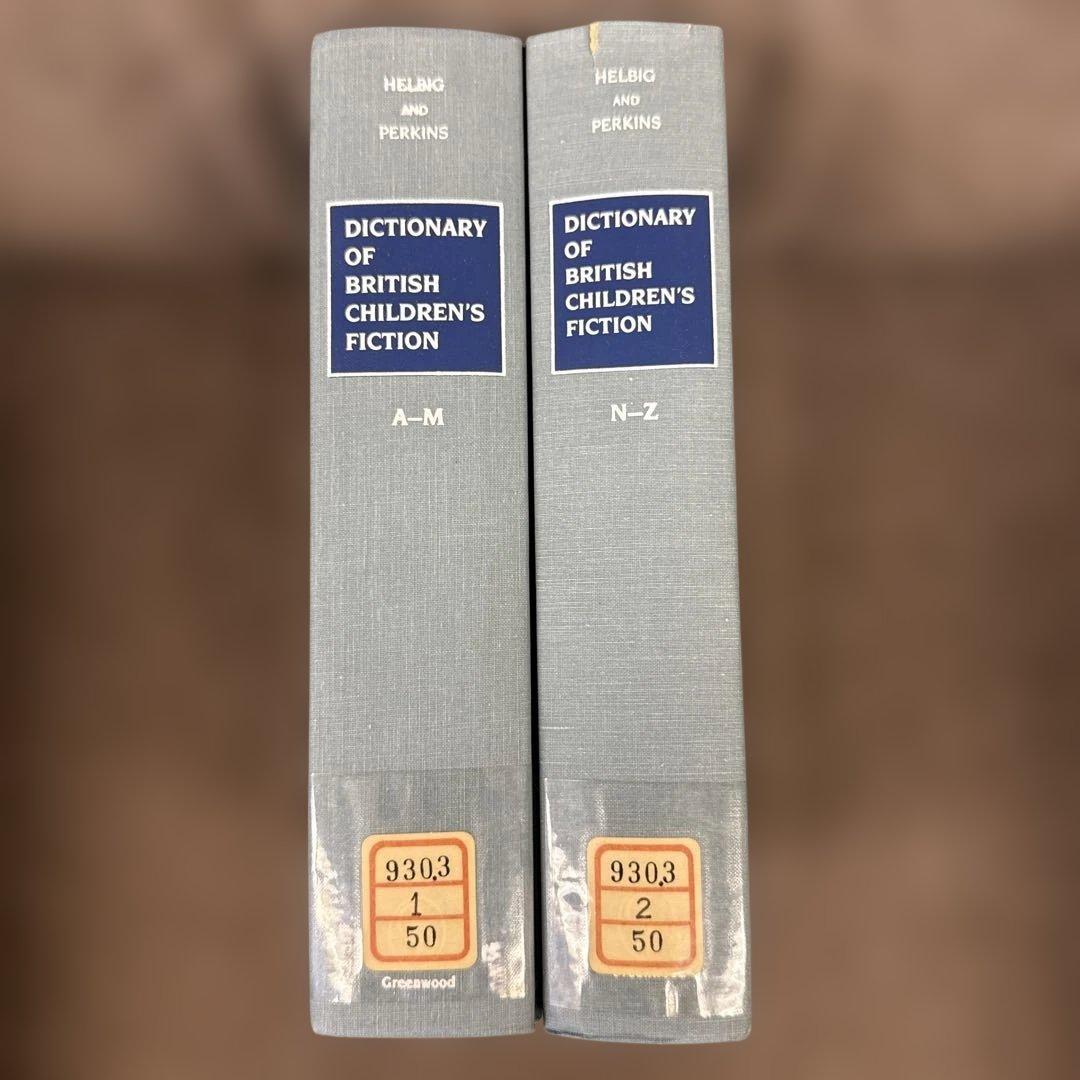 洋書 Dictionary of British Children's Fiction