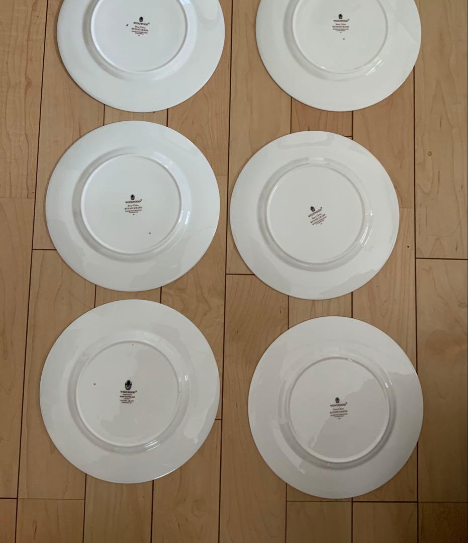 中古　美品　ウェッジウッド　クタニクレーン　陶磁器　大皿　8枚