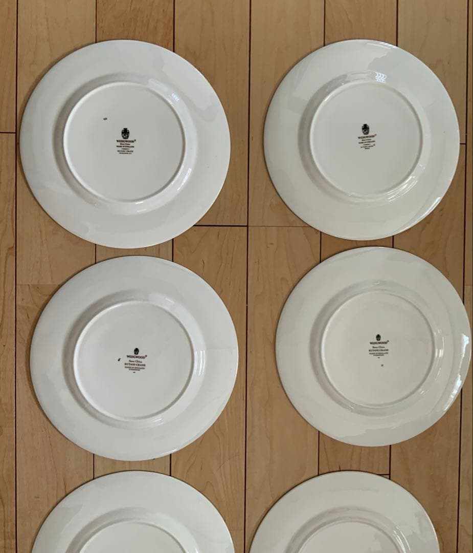 中古　美品　ウェッジウッド　クタニクレーン　陶磁器　大皿　8枚