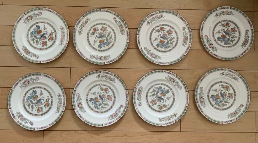 中古　美品　ウェッジウッド　クタニクレーン　陶磁器　大皿　8枚