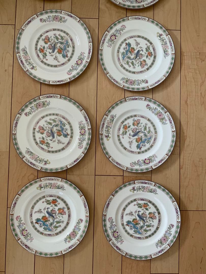 中古　美品　ウェッジウッド　クタニクレーン　陶磁器　大皿　8枚