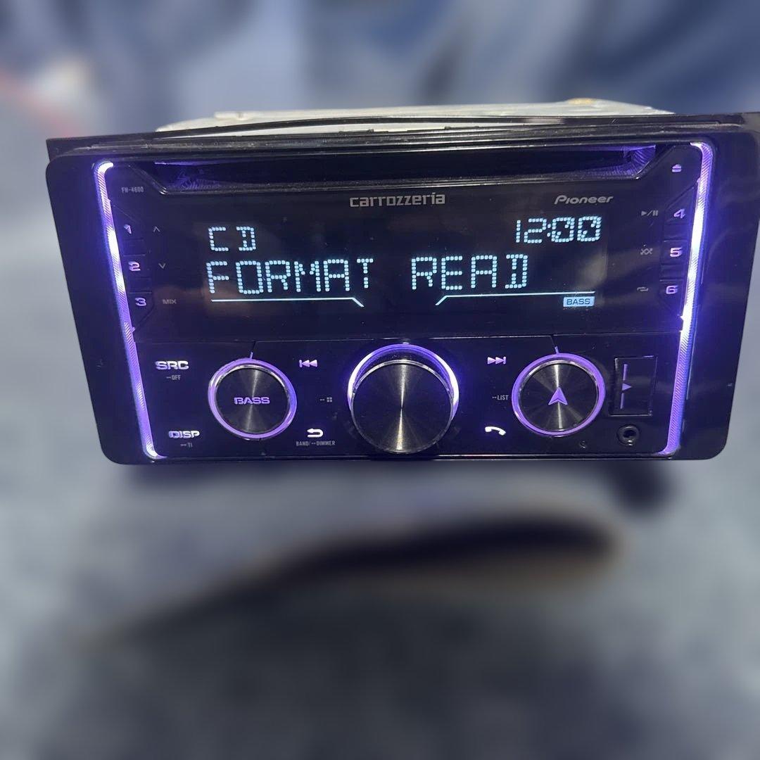 FH-4600 Pioneer carrozzeria ヘッドユニット