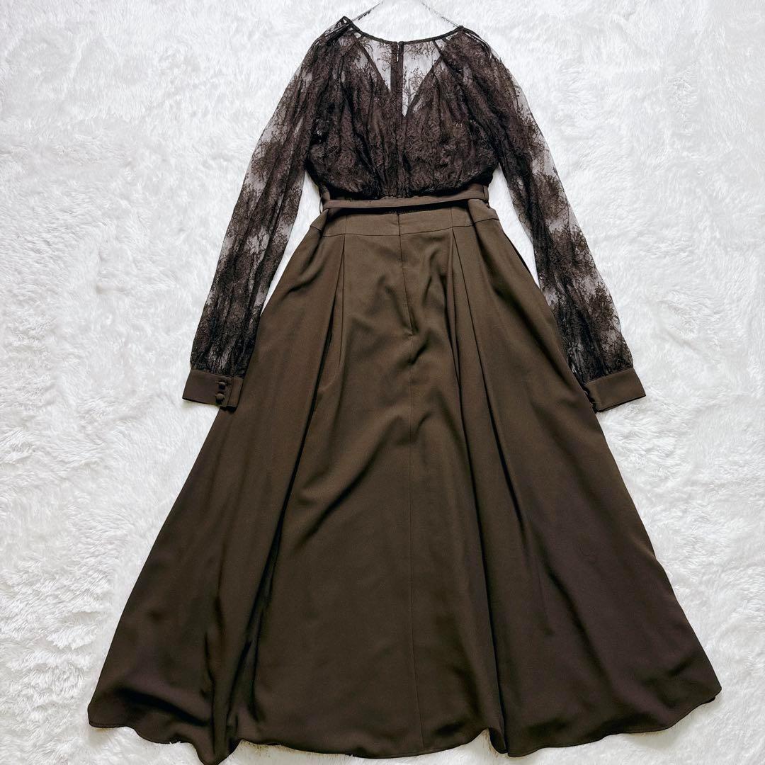 極美品 Ameri VINTAGE LADY LACE VEIL DRESS