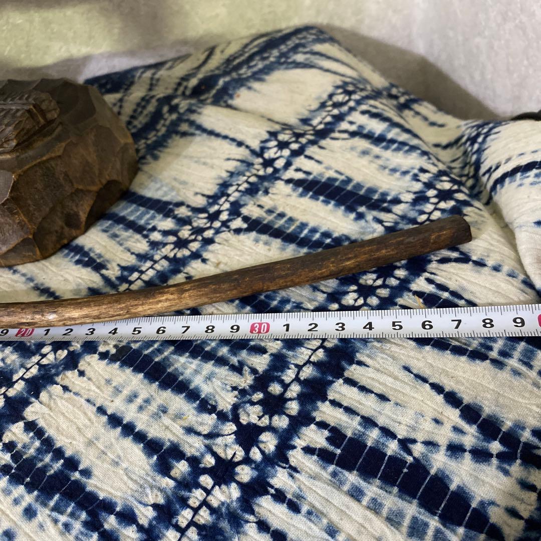 木彫　アイヌ　カムイセイクル　民芸　木彫熊