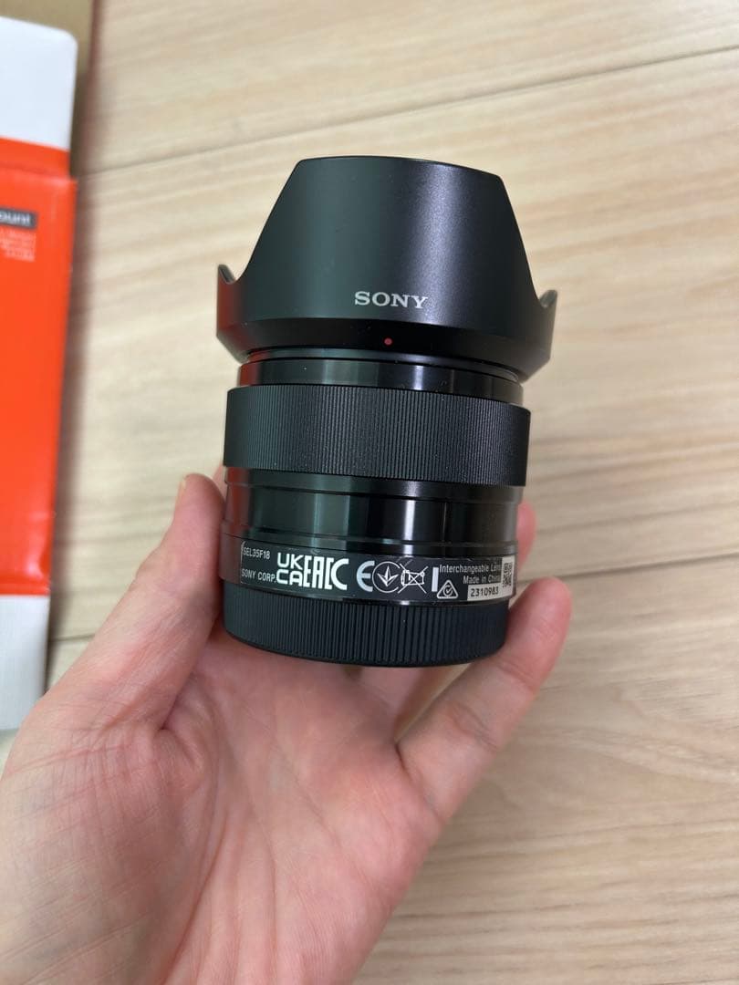 美品　SONY E35 F1.8oss