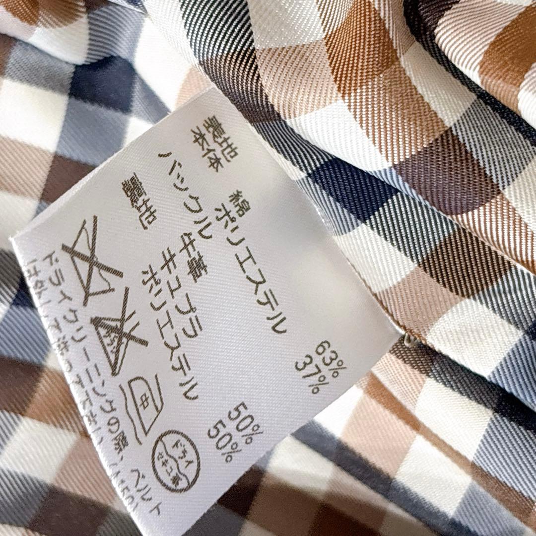 未使用✨　アクアスキュータム　トレンチコート　ライナー　XXL ロング　ベージュ