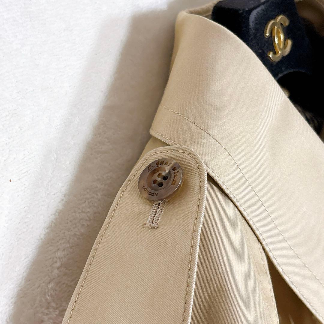 未使用✨　アクアスキュータム　トレンチコート　ライナー　XXL ロング　ベージュ