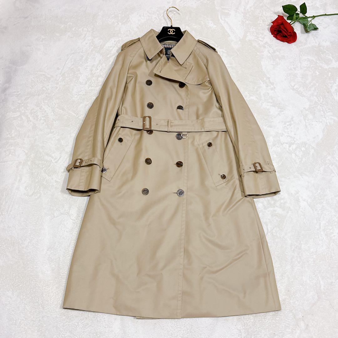 未使用✨　アクアスキュータム　トレンチコート　ライナー　XXL ロング　ベージュ