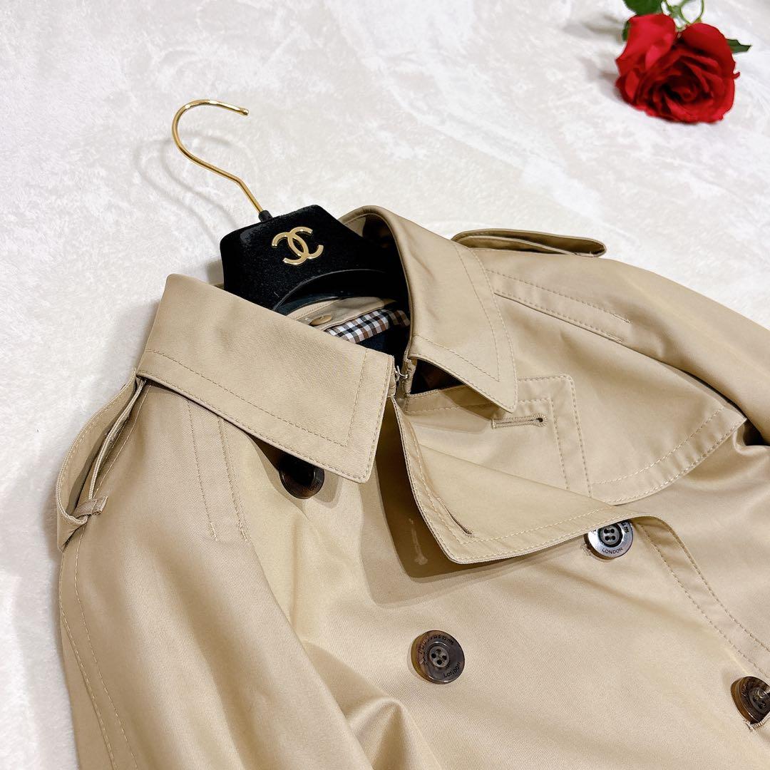 未使用✨　アクアスキュータム　トレンチコート　ライナー　XXL ロング　ベージュ