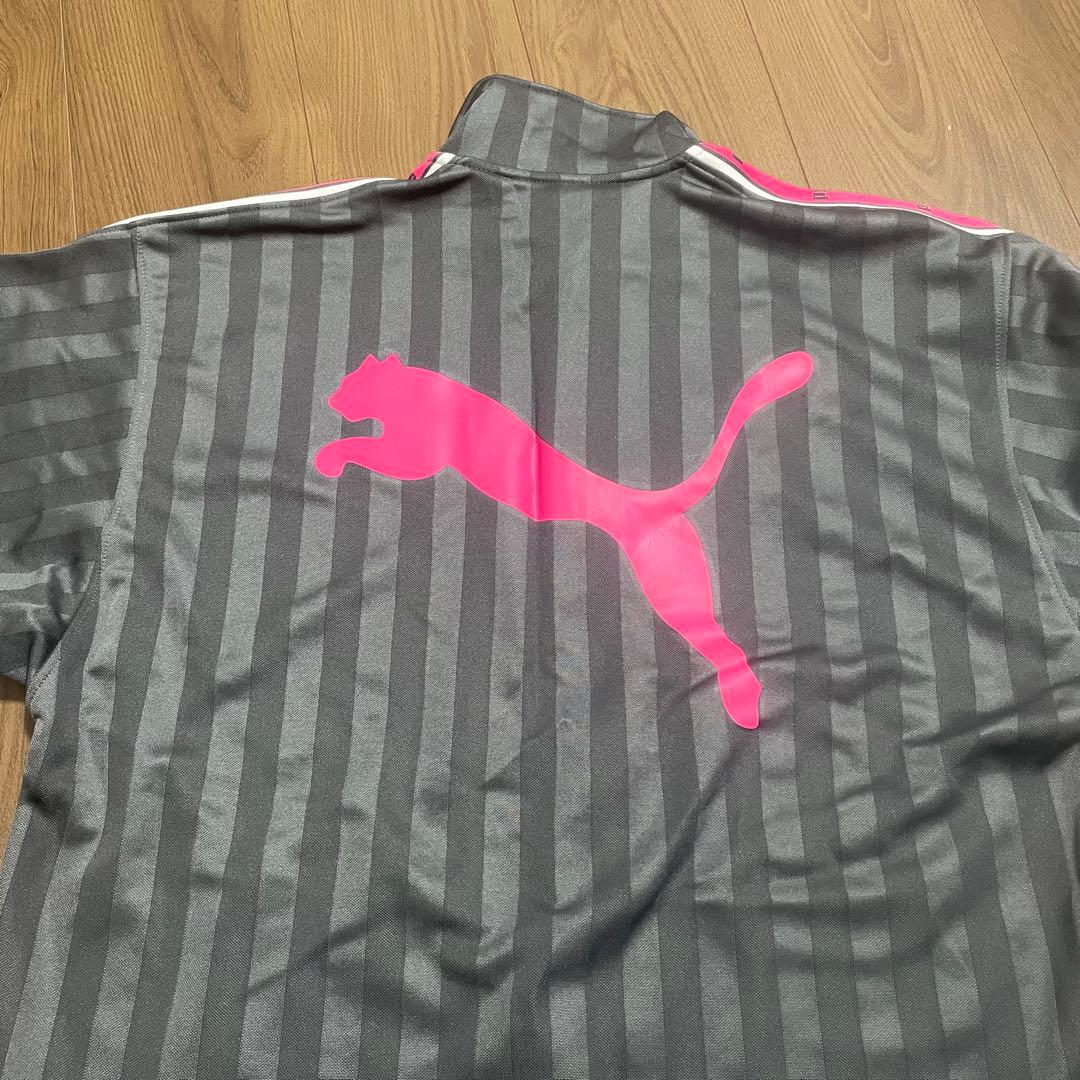 プーマ　ジャージ上下セット　グレーピンク　レディース　S.Mサイズ