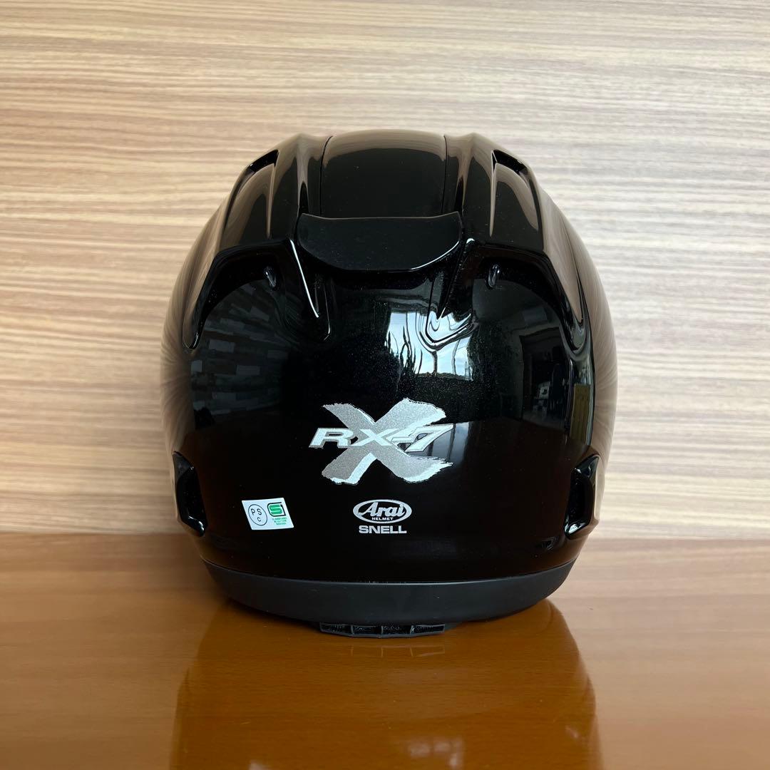 【新品未使用】 Arai RX-7X グラスブラック 61-62cm XL