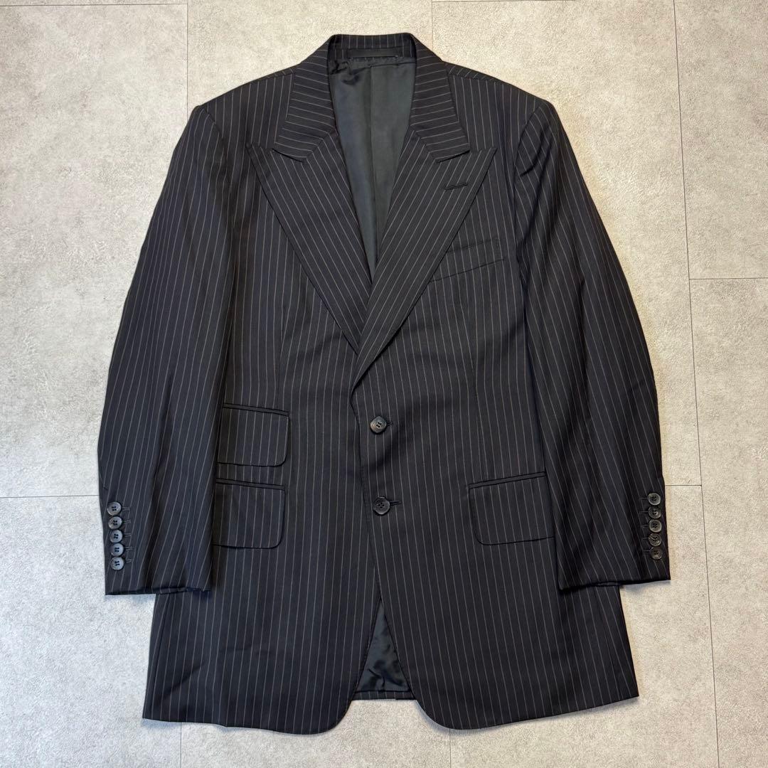 GUCCI トムフォード期 ストライプ シングル 2B スーツ セットアップ