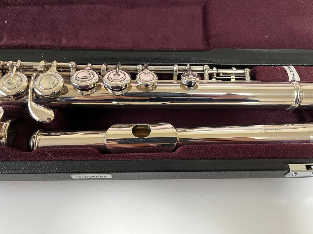 to e　YAMAHA YFL-312 フルート 頭部管銀製 Eメカ付き