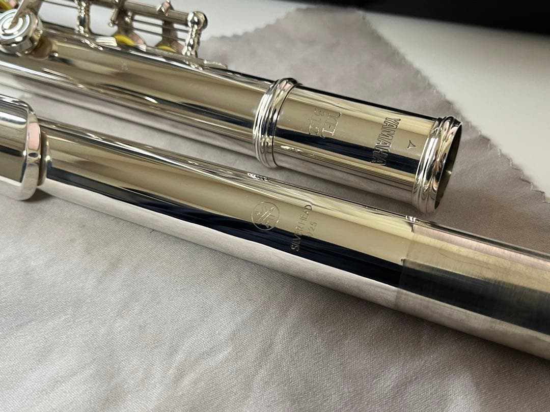 to e　YAMAHA YFL-312 フルート 頭部管銀製 Eメカ付き