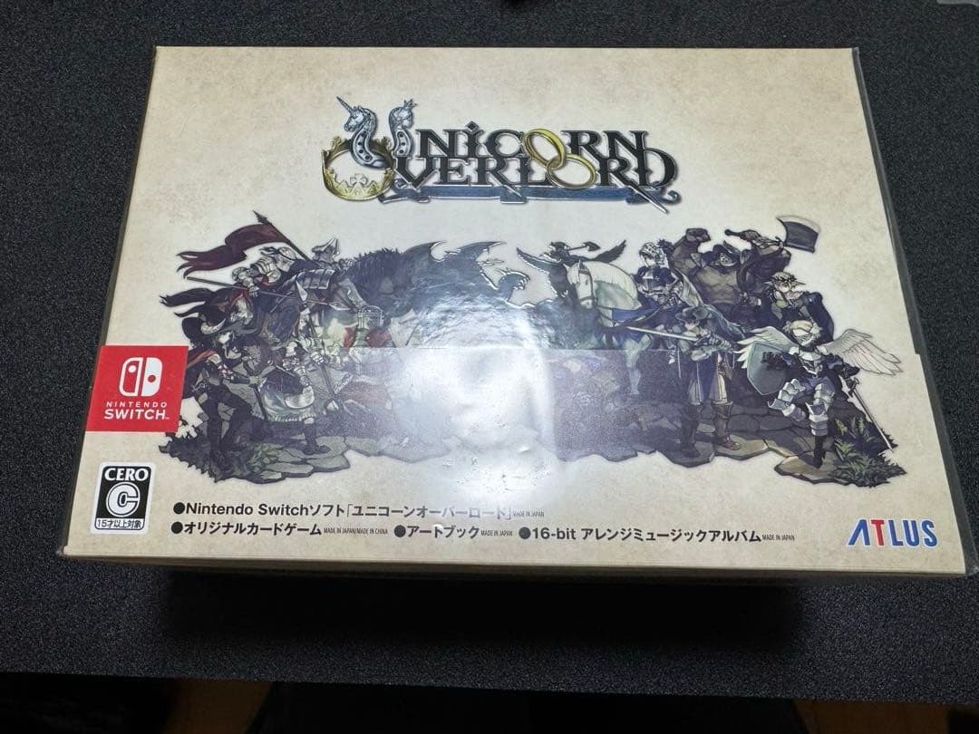 switch版ユニコーンオーバーロード　モナークエディション　未開封